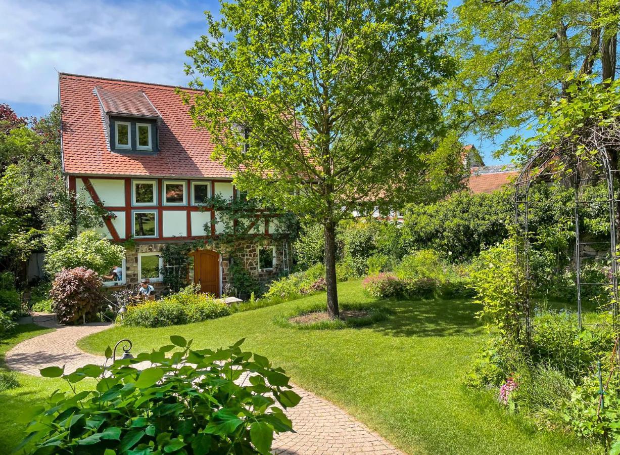 Münzenberg Ferienhaus Burgblick מראה חיצוני תמונה