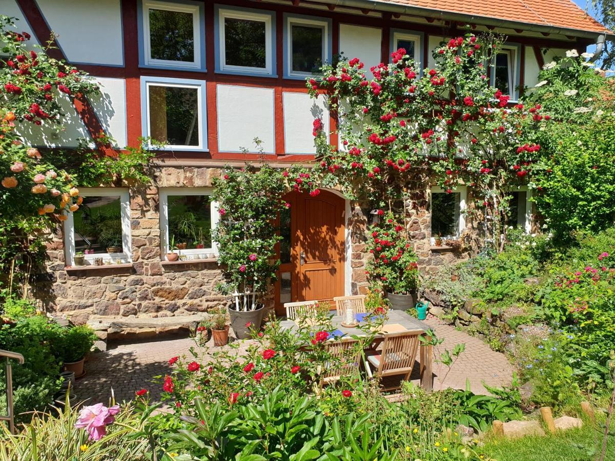 Münzenberg Ferienhaus Burgblick מראה חיצוני תמונה