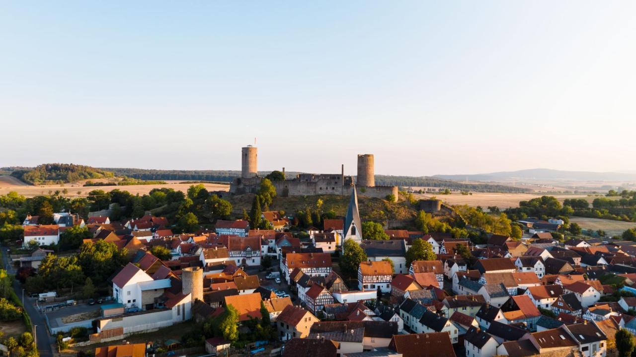 Münzenberg Ferienhaus Burgblick מראה חיצוני תמונה