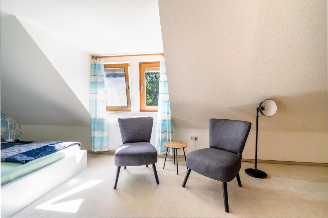 Münzenberg Ferienhaus Burgblick מראה חיצוני תמונה
