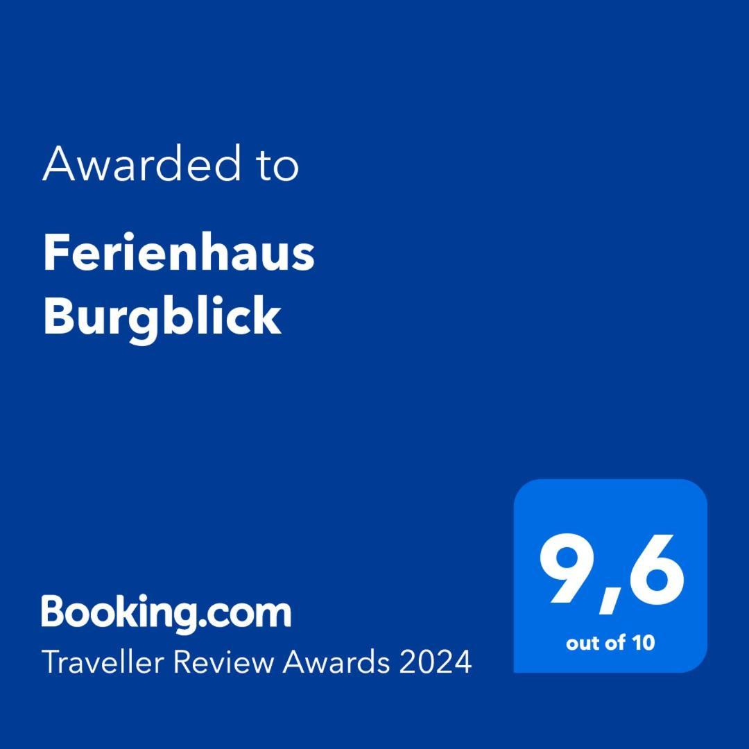 Münzenberg Ferienhaus Burgblick מראה חיצוני תמונה